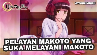 BAHAS MIO PELAYAN KEDUA MAKOTO YANG SUKA MELAYANI MAKOTO SIANG & MALAM | TSUKIMICHI