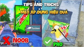 Sự Khác Nhau Giữa Pro Và Noob Khi Sử Dụng Máy Bán Nước #1 | Tips And Tricks | PUBG Mobile