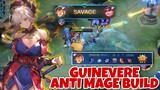 HOW TO USE GUINEVERE | SAVAGE | ANTI MAGE BUILD | EMBLEM SETUP | MOBILE LEGENDS
