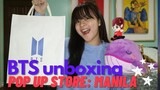 BTS POP UP STORE IN MANILA HAUL + MORE! Unboxing Merchandise | Bella Isip