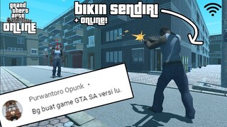 CHALLENGE ngeremake GTA San Andreas jadi GAME ONLINE!