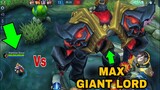 WanWan vs Giant Lord in Mobile Legends be like..
