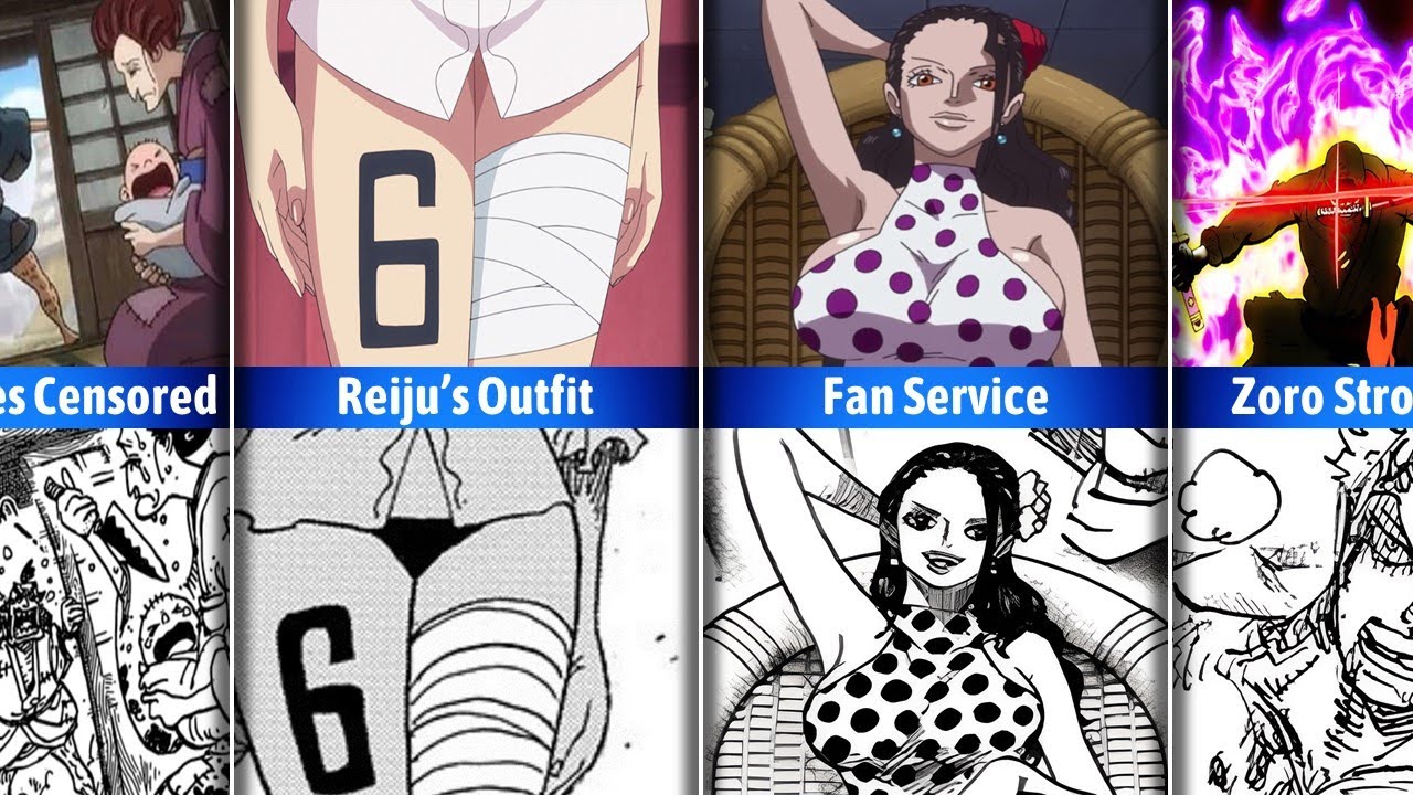 Top 183+ Difference between one piece manga and anime