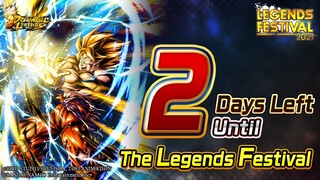 DRAGON BALL LEGENDS 2 days till the #LegendsFestival begins!