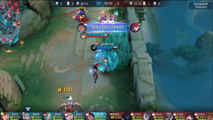 Mathilda Damage Sikopet - Mobile Legends #mobilelegends #mlbbkreator #mathilda