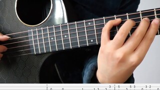 [Pengajaran Gaya Jari] Versi indah dari pengajaran gitar "Lu Xiaoyu", kali ini Anda pasti bisa memai