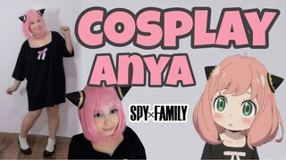 COSPLAY COMPLETO "Anya Forger" do Anime Spy Family (Presilhas + Roupa)- Tutorial Cosplay Completo