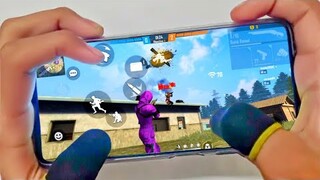 REALME NARZO 20 PRO FREE FIRE GAMEPLAY TEST 4 FINGER CLAW HANDCAM M1887 ONETAP HEADSHOT 90HZ DISPLAY