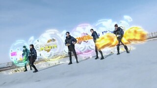 Kamen Rider Geats, Tycoon, Nago, Nudge Sparrow, and Lopo group Henshin