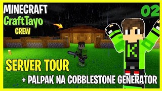 Palpak na Cobblestone Generator|Minecraft Craft Tayo Episode 2(Tagalog)