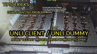 Tricks para makapag Dual Client in any Ran Online Server 100% Safe