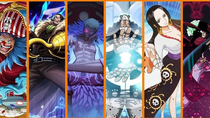 [One Piece] Analysis of the strength and charm of the 11 Shichibukai members