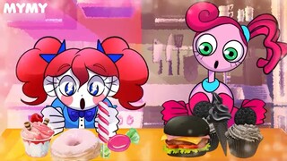 Carrying (MYMY) Mommy Long Legs VS Poppy Game Time Full Version Poppy Game Time Animation | Food Eat