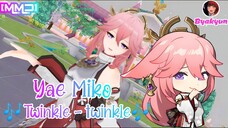 [MMD] Mari berdansa with Yae Miko | Twinkle - twinkle