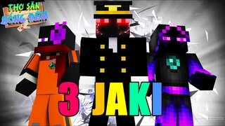 Minecraft THỢ SĂN BÓNG ĐÊM (Phần 5) #1- KHI 3 JAKI GẶP NHAU  👻 vs 👮‍♂️ vs 🐺