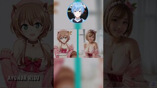 Vtuber Hololive ID Jikalau Dibuat AI #shorts  #vtuber