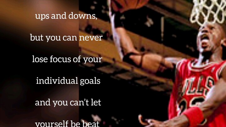 be a champion, Michael Jordan quotes