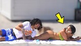 Invading Girls Personal Space at the Beach **Miami Edition**