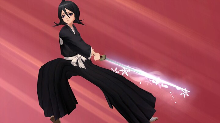 The latest collaborative SR [Rukia Kuchiki] Modeling & Skill Special Effects & Full Action Appreciat