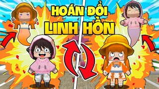 KEYD HOẢNG SỢ KHI BỊ HOÁN ĐỔI LINH HỒN VỚI NAOBI TẠI LÀNG BEE TEAM TRONG MINI WORLD