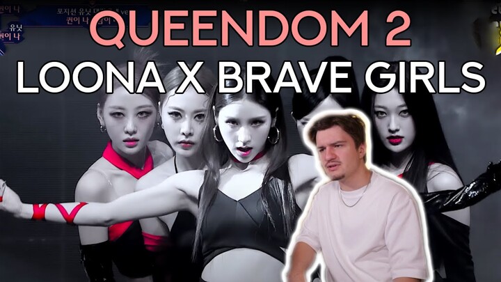 Reacting to Brave Girls X Loona Queendom 2 - 'Tell Me Now' maybe? | Aussie Reaction