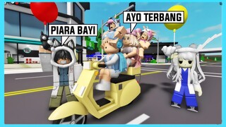 Aku Dan Adiku Terpaksa Harus Terbangkan Balon Udara Demi Bayi Di Roblox Brookhaven ft @Shasyaalala