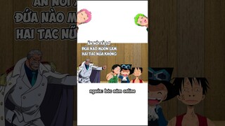 One Piece Khi Luffy Ace Sabo gặp ông Garp Funny Moments hài hước Đảo Hải Tặc #shorts