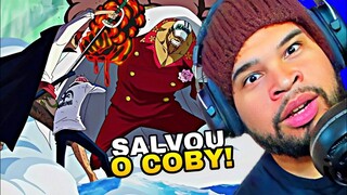 GABRIEL - Shanks VS Akainu | Estou Aqui Para Colocar Fim Nesta Guerra | One Piece Reaction