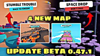 NEW UPDATE 0.47.1 BETA ! ADA 4 MAP TERBARU DI STUMBLE GUYS !