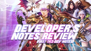 FIRST Dev Notes AT LONG LAST!!! ~Labyrinth BS too..~ | Seven Knights 2