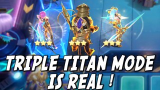 TRIPLE TITAN MODE ! WKWKWKWKWKWKWK