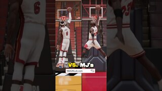 NBA 2K23 Best Dunk Packages : Jordan FT Dunk vs Lebron in 2K23 #nba2k23 #2k23 #2k