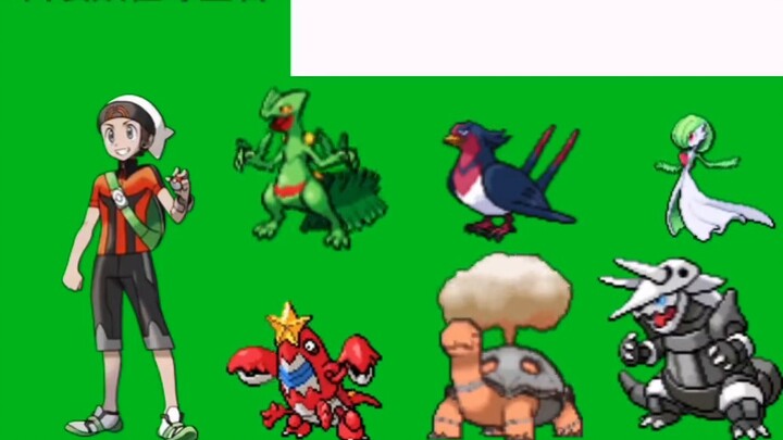 Jajaran Pokémon saya dari generasi sebelumnya