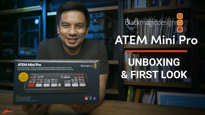 Blackmagic Design ATEM Mini Pro Unboxing // Game Changing HDMI Switcher