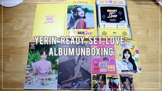 開箱｜예린(Yerin) 第二張迷你專輯 [Ready, Set, LOVE]