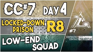 CC#7 Day 4 - Locked Down Prison Risk 8 | Low End Squad |【Arknights】
