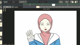 Proses Animasi Mia