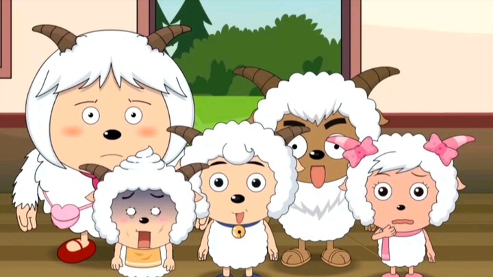 Slow Sheep becomes smaller, Lazy Sheep is upset