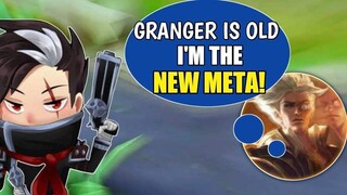 AkoBida GRANGER Meets NEW Hero NATAN in RANK GAME  - MLBB