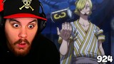 One Piece Episode 924 REACTION | The Capital in an Uproar! Another Assassin Targets Sanji!