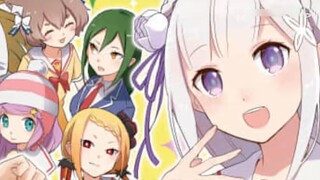 First release on the Internet! Re0's fake if-line explanation! Childhood Rem and Emilia from the sky