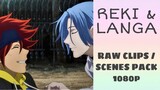 Reki & Langa RAW clips/scenes pack 1080p Ep 1-12 | SK8 the infinity