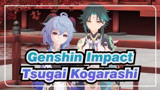 Genshin Impact|【MMD】Tsugai Kogarashi【Xiao&Ganyu】