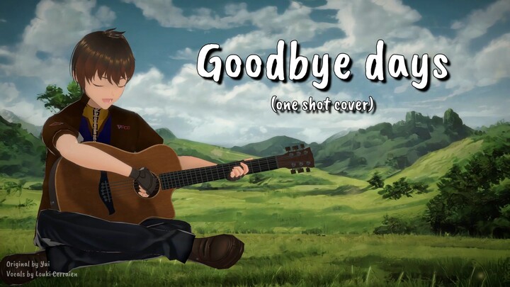 【歌ってみた 】Goodbye days (Oneshot cover)【Vsinger】