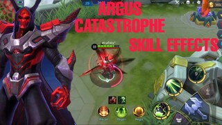 ARGUS CATASTROPHE - BEST SKIN OF ARGUS - MOBILE LEGENDS