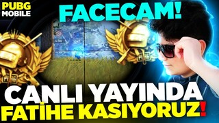 FACECAMLE İLK MAÇIM!! EKİPLE FATİHE KASIYORUZ!! - PUBG Mobile