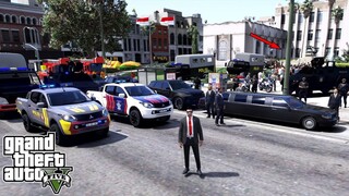 Pengamanan Ketat PRESIDEN Di Depan Gedung DPR || GTA 5 Mod Polisi Indonesia