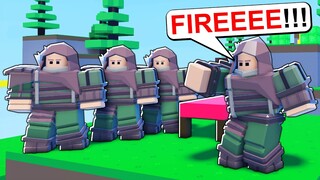 FULL ARCHER TEAM VS 12 NOOBS In Roblox BedWars