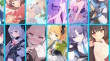 Interactive wallpapers of the 12 characters in <Blue Archive>