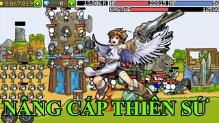 500 TRIỆU VÀNG NÂNG CẤP THIÊN SỨ CẤP CAO CHIẾM 2 VÙNG ĐẤT MỚI - GROW CASTLE - TOP GAME ANDROID IOS